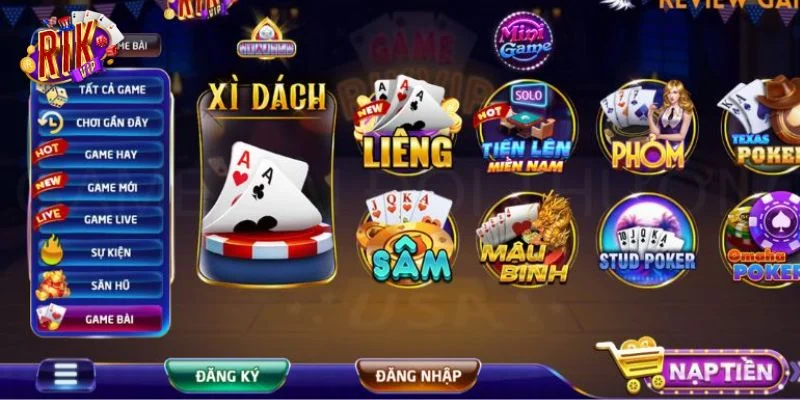 Rikvip | Link Tải Rik Vip Mới Nhất App Game Đổi Thưởng Uy Tín 19 Có nhiều loại game bài lôi cuốn hấp dẫn tại RIK VIP dành cho hội viên tham gia.
