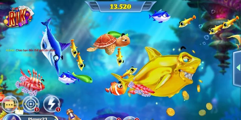 Bắn Cá Thần Tài RIKVIP: Luật Chơi, Mẹo Săn Cá Thực Chiến 3 Giới thiệu 3 sảnh game bắn cá cược hot.