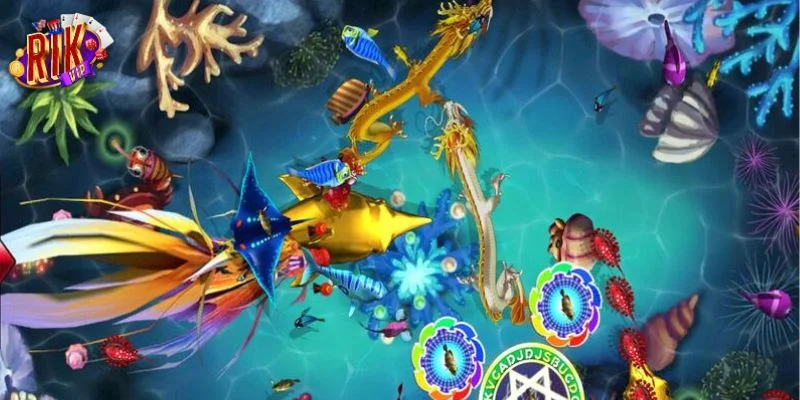 Kỹ năng nhắm bắn rất quan trọng trên bàn chơi săn cá.